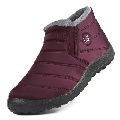 Snowy Sneaker Boots | Non-slip Winter Shoes with Plush Lining for Warmth and Comfort