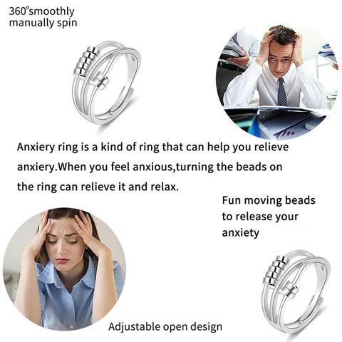 Anti-Anxiety Ring | Stylish & Calming Accessory