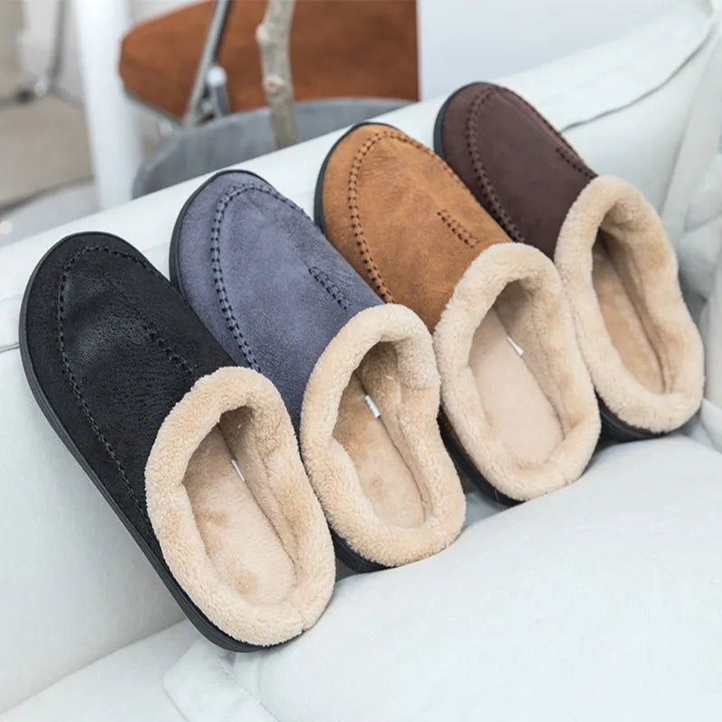 UltraComfort™ Slip-On Slippers | Super Cozy Indoor Shoes with Plush Lining