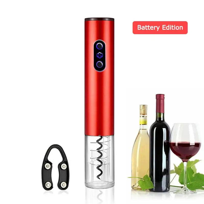 WineWizard Electric Corkscrew | Effortless Wine Opener for Every Occasion