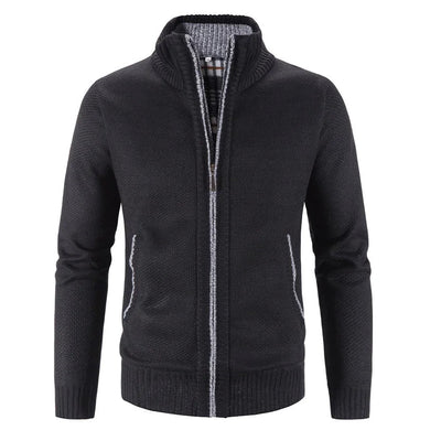 Knitted SlimFit Zip-Up Sweater | Casual Fall Layer for Everyday Comfort