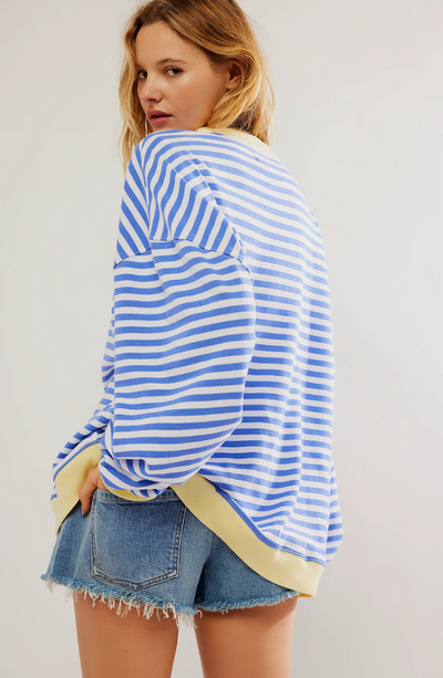 Anna | Oversized Striped Sweater