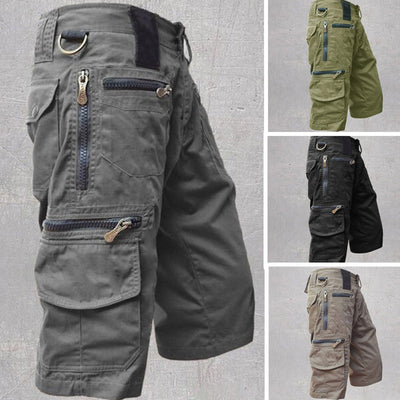 Men's Multi-Pocket Outdoor Cargo Shorts