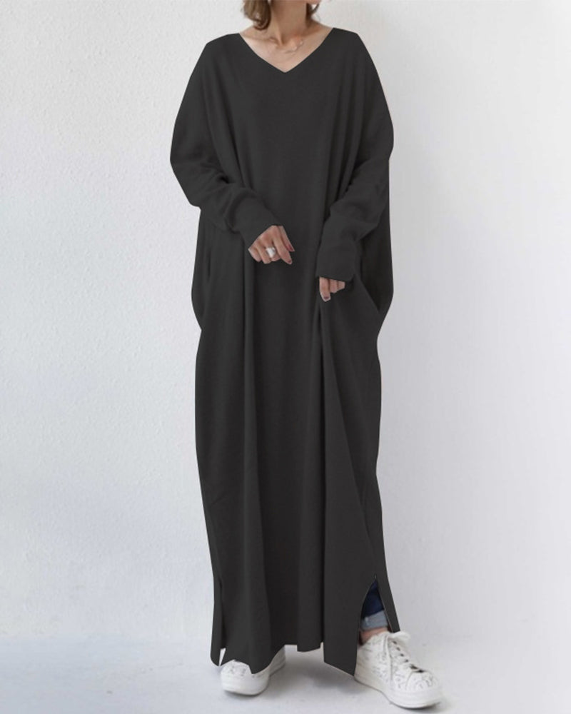 Teodora | Relaxed and Timeless Winter Pullover Dress