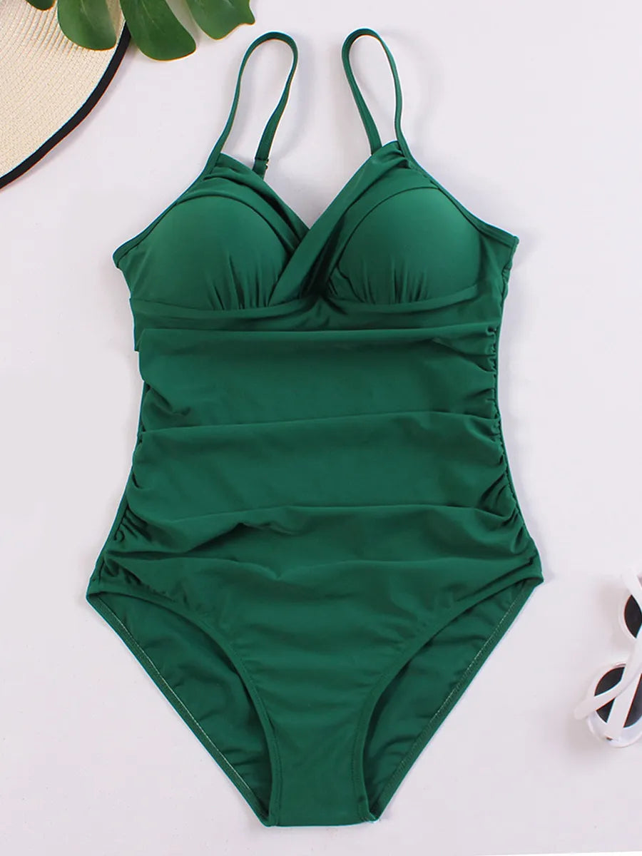 Sara Plus-Size Swimsuit | Padded & Stylish Swimwear for Curves