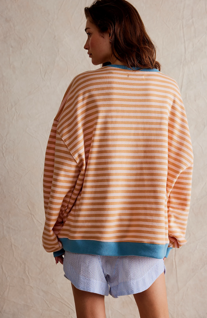 Anna | Oversized Striped Sweater