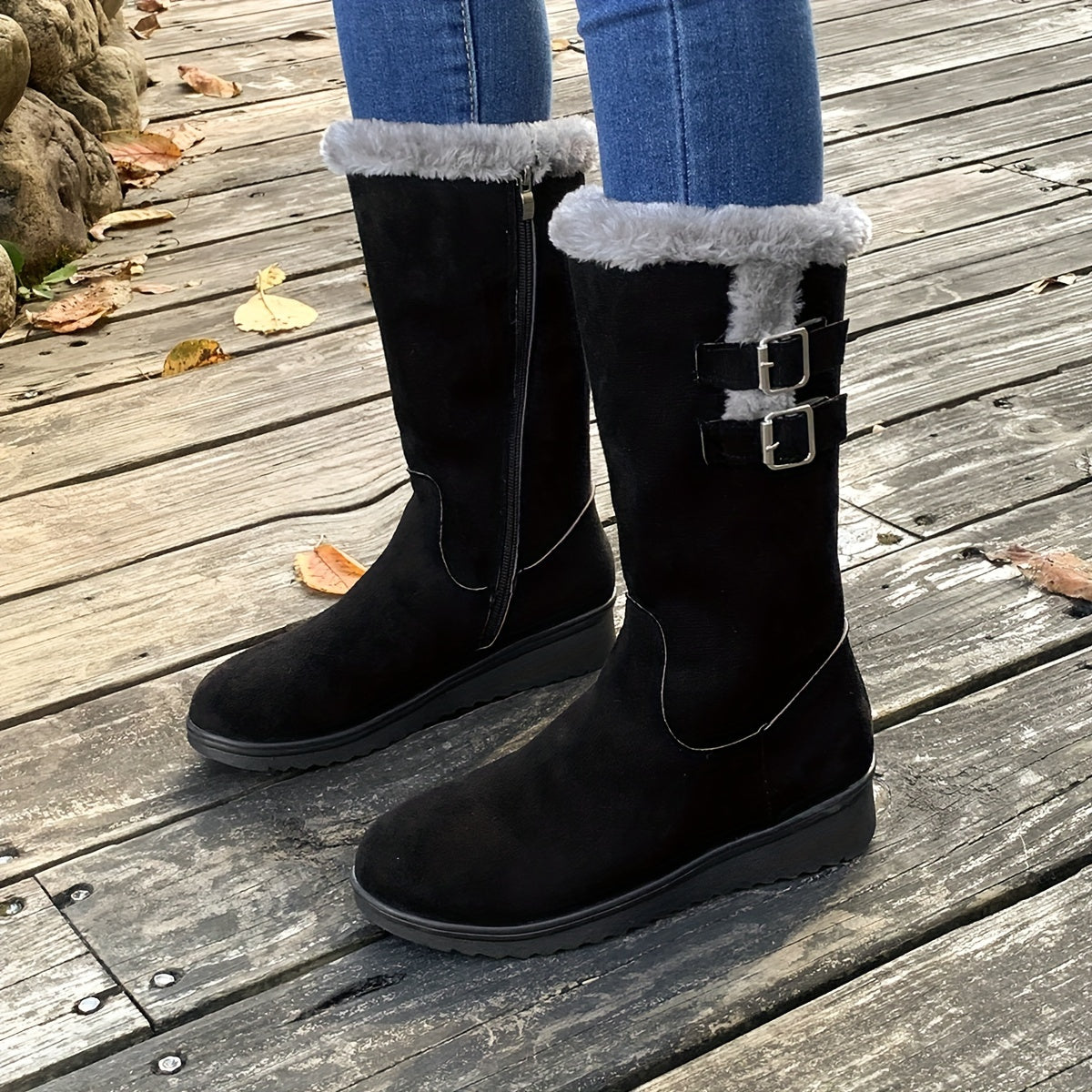 Cibane® Fleece-Lined Winter Boots | Cozy and Durable Footwear for Cold Weather