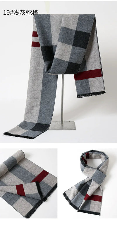 Luxury Scarf | Warm Cashmere Scarf with a Timeless Design