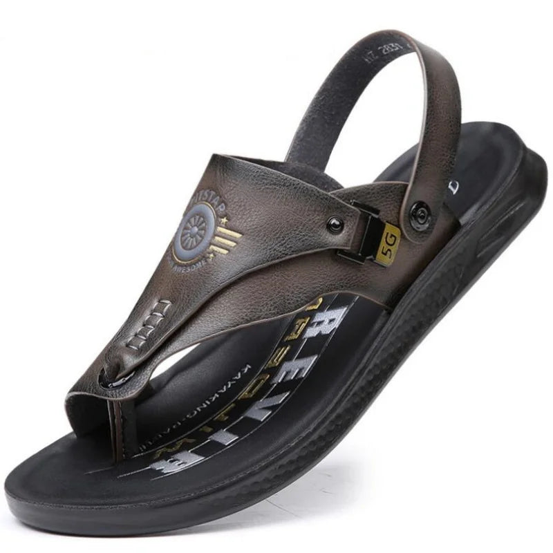 Giano Leather Slippers