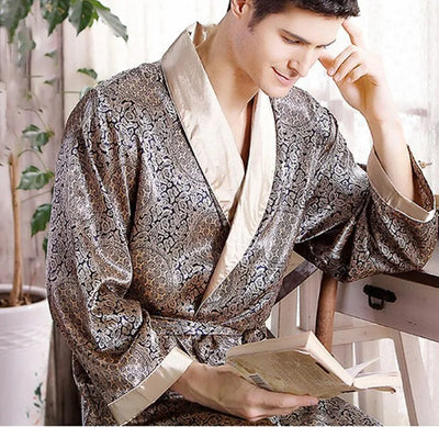 Satin Deluxe Robe | Trendy Satin Bathrobe for Ultimate Comfort