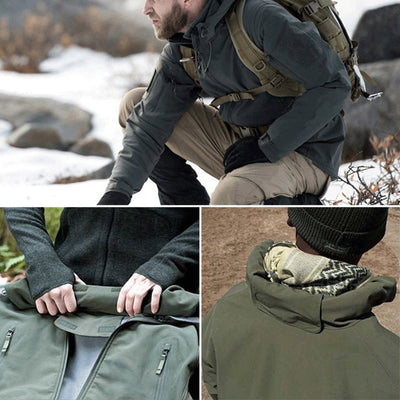 Outdoor Men's Waterproof Windproof Jacket