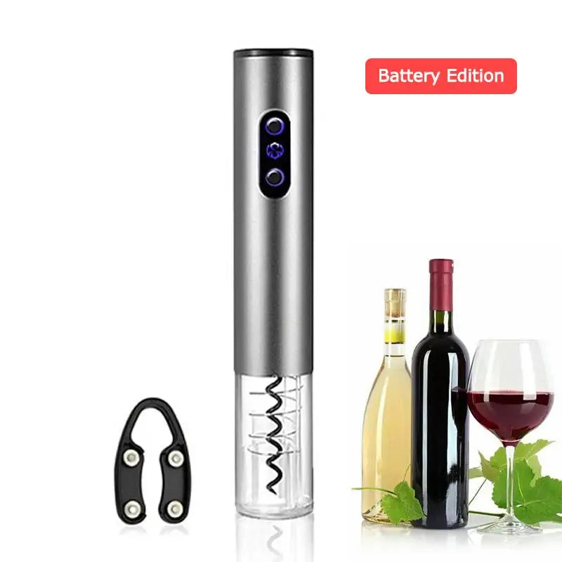 WineWizard Electric Corkscrew | Effortless Wine Opener for Every Occasion