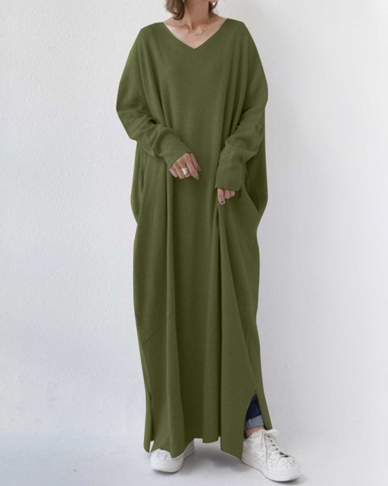 Teodora | Relaxed and Timeless Winter Pullover Dress