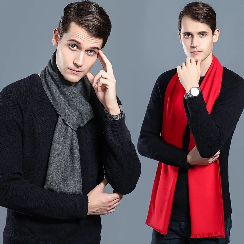 Elegant Cashmere Scarf | Stay Warm and Stylish All Winter!