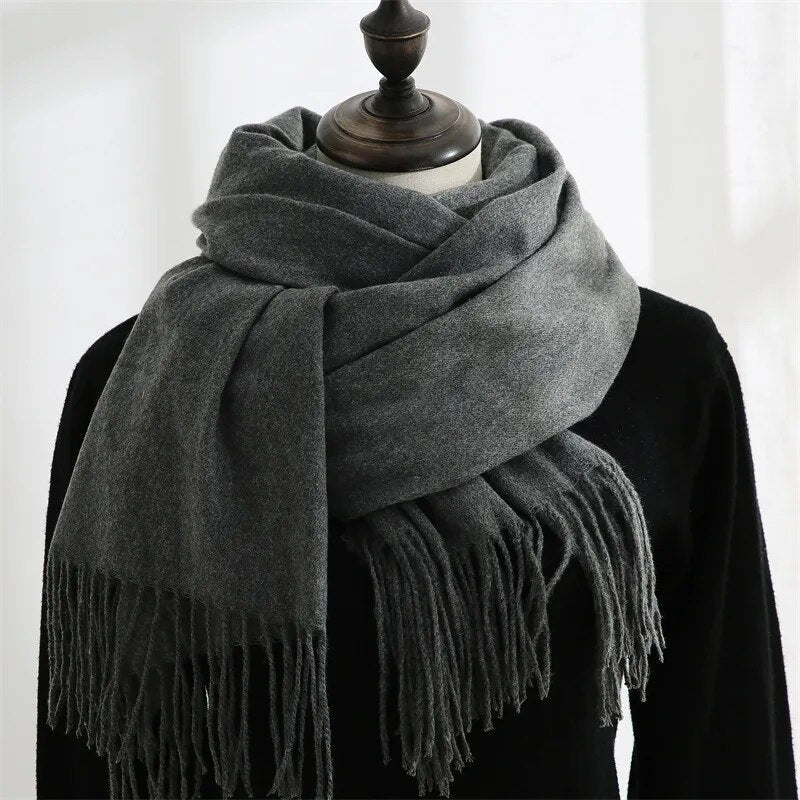 Classic Scarf for Men | Warm and Soft Cashmere