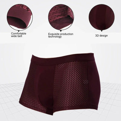 Bamboo Comfort Boxers - Buy 1 Pack Get 3!