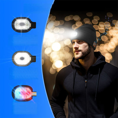 Bluetooth Beanie with Rechargeable LED Light and Speakers | Warmth, Music & Light in One