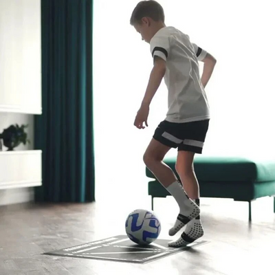 Junior Football Training Mat (Incl. training videos)