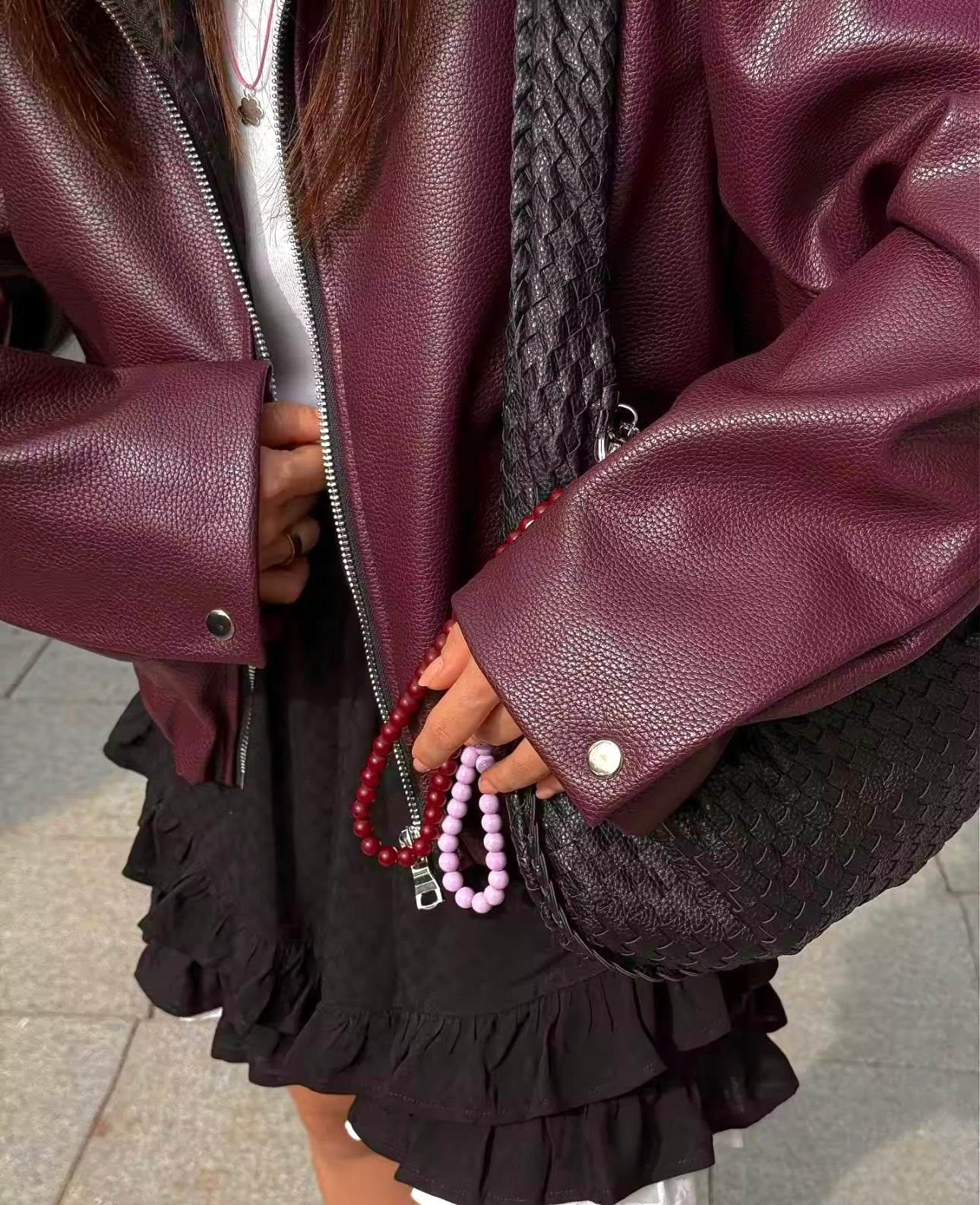 Ruby Leather Jacket