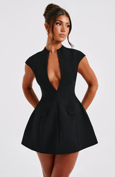 Noir Allure Dress - Make A Lasting Impression!