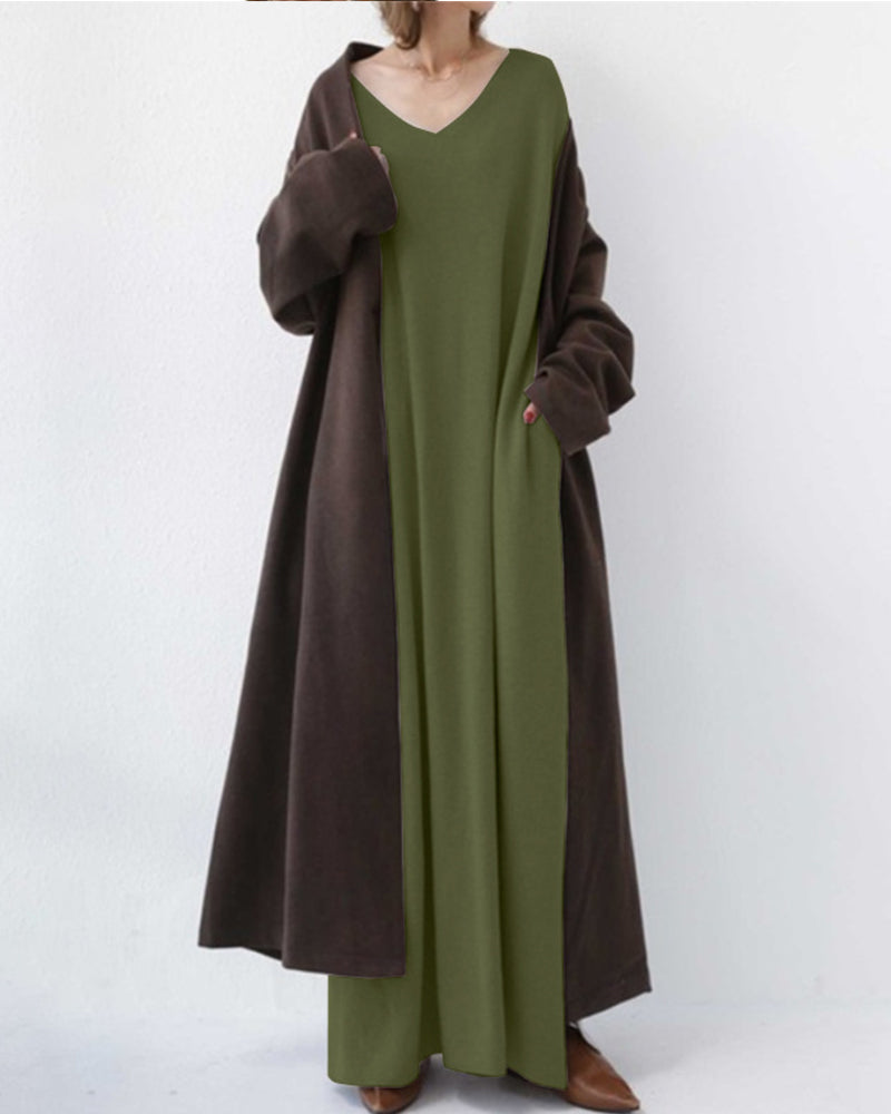 Teodora | Relaxed and Timeless Winter Pullover Dress