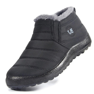 Snowy Sneaker Boots | Non-slip Winter Shoes with Plush Lining for Warmth and Comfort