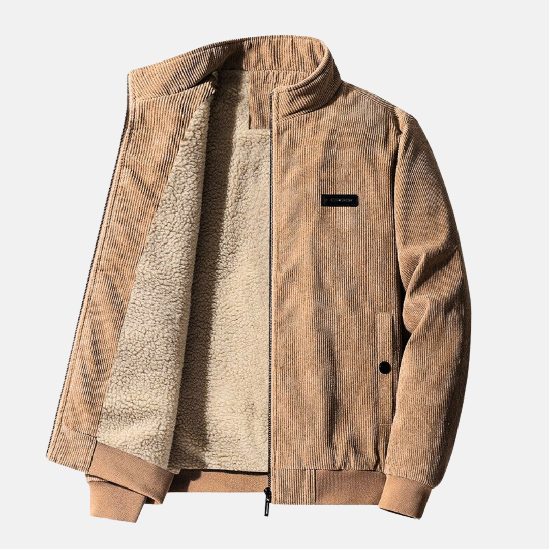 James - Warm Sherpa Corduroy Jacket