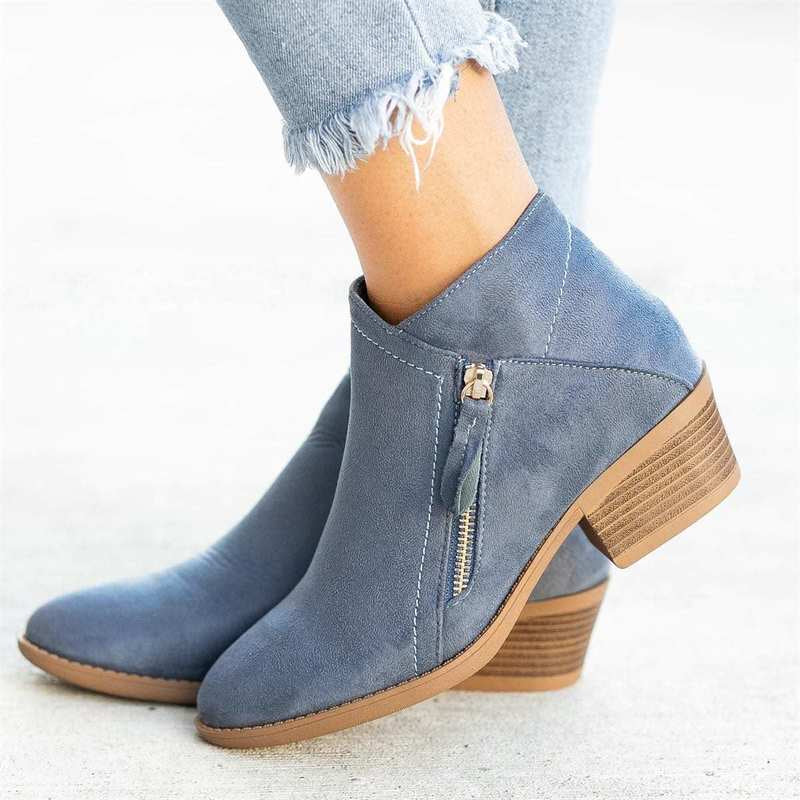 Pointed Toe Ankle Boots