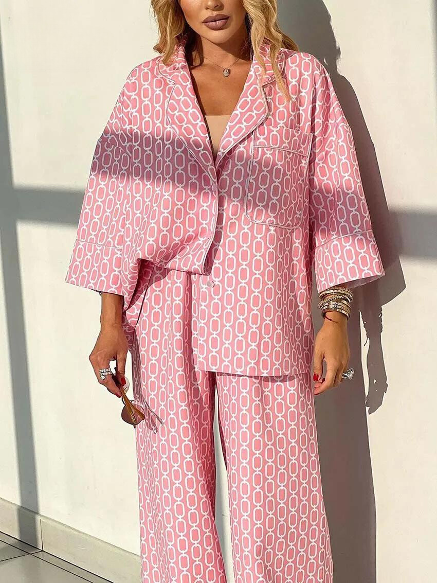 Luxury Pink Comfy Set