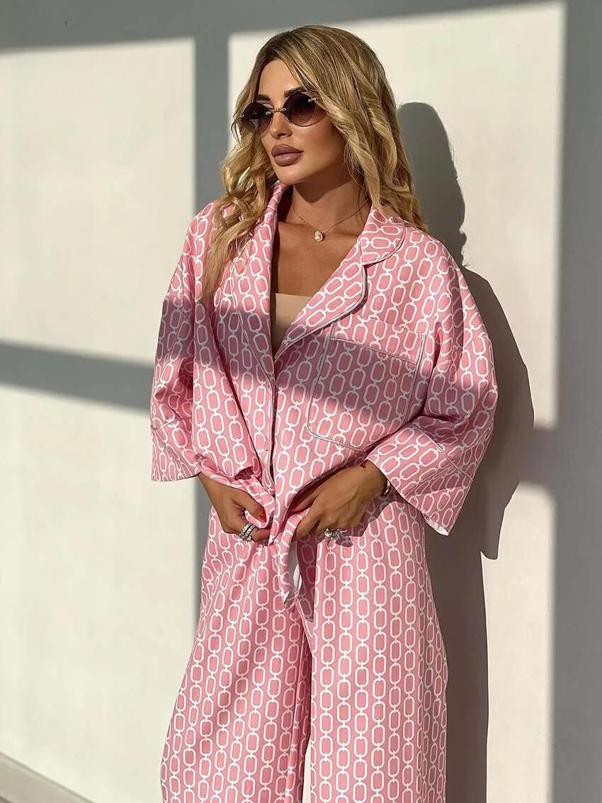 Luxury Pink Comfy Set