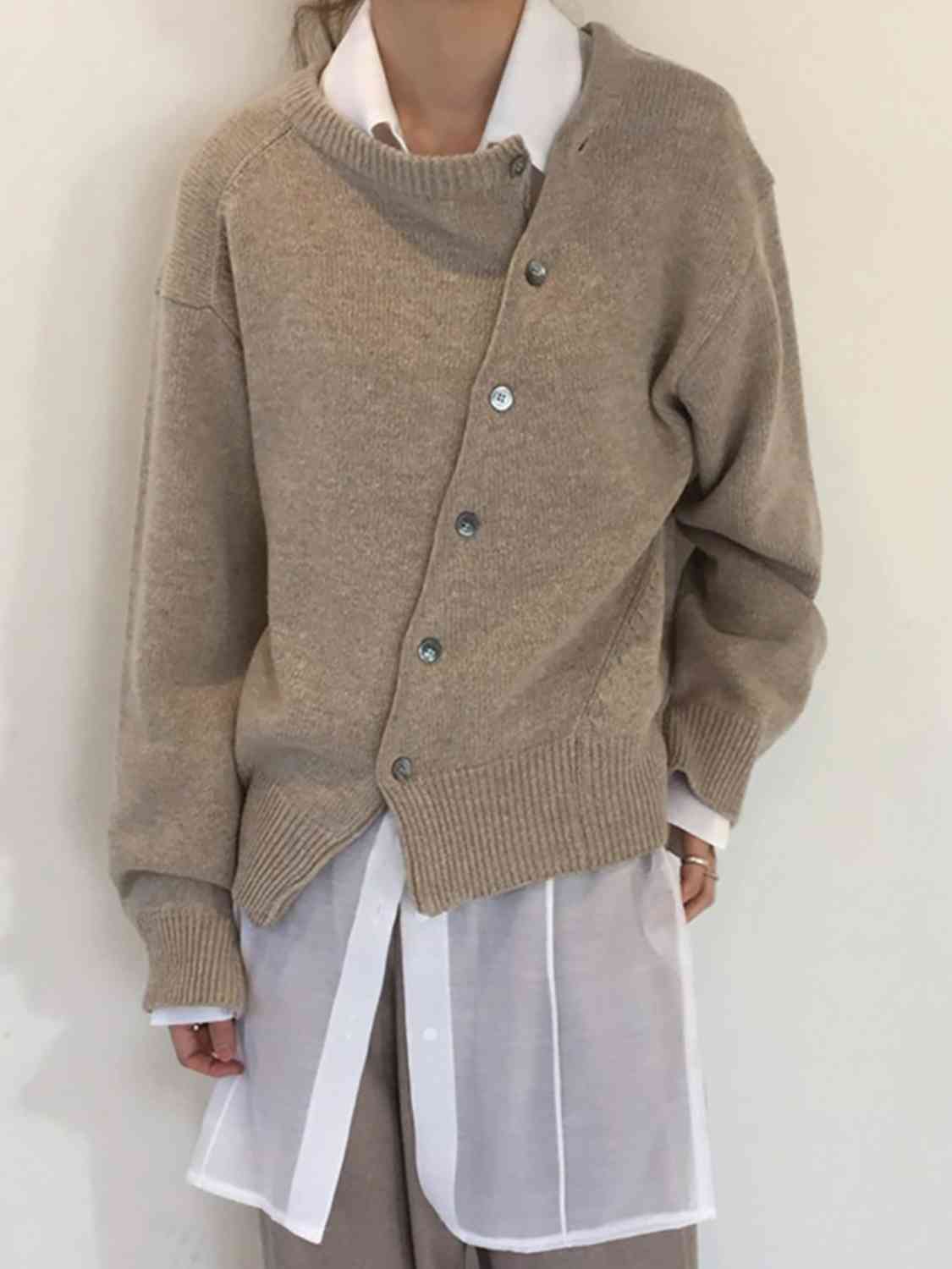 Kim | Elegant Tailored Women’s Cardigan - Soft Knit, Classic Design