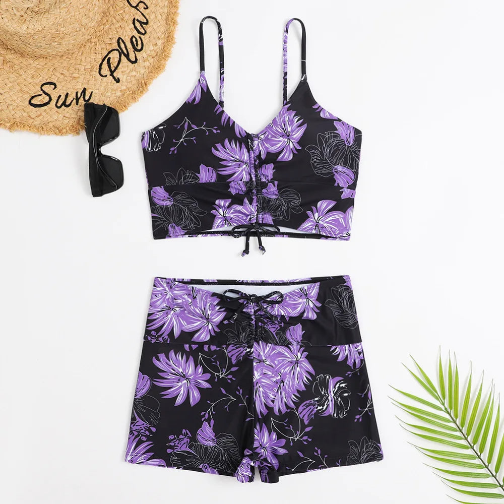 Adria Flower Power Two-Piece Bikini | Cute & Trendy