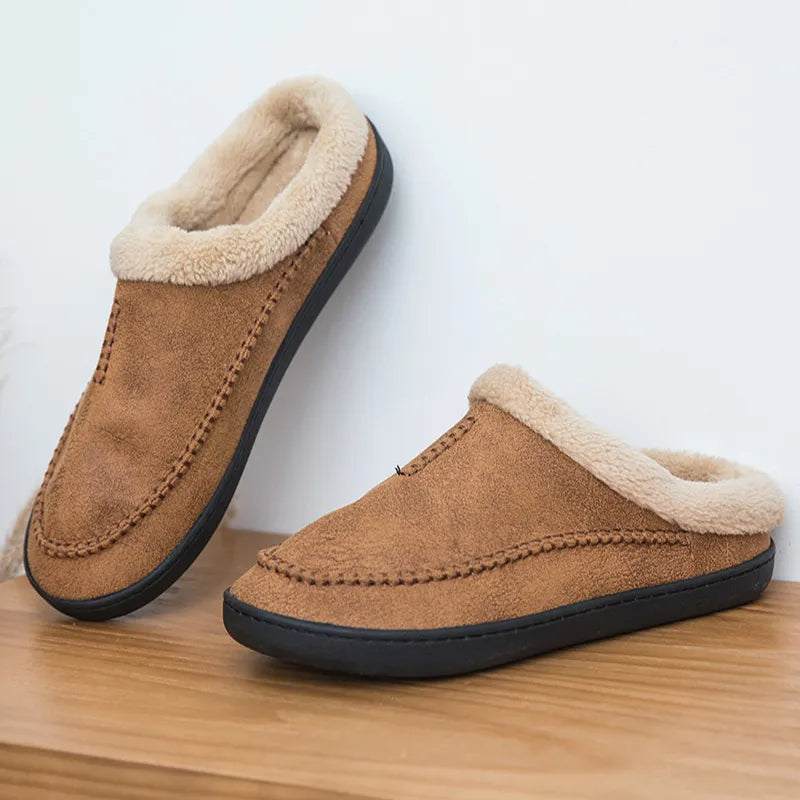 UltraComfort™ Slip-On Slippers | Super Cozy Indoor Shoes with Plush Lining