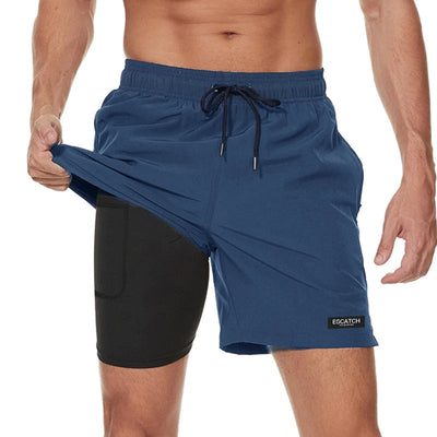 Dylan Swim Shorts | Sporty & Versatile with Built-in Leggings