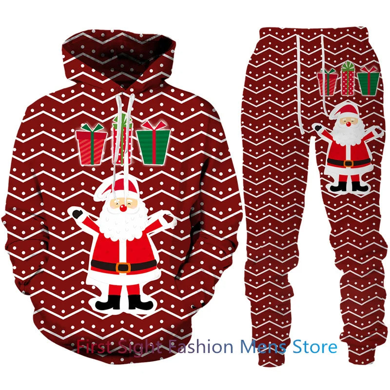 Festive Fella Set | Cozy Holiday Tracksuit for Ultimate Comfort