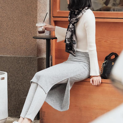 Thermal Skirt Leggings for Women - Two-in-One Winter Warmth