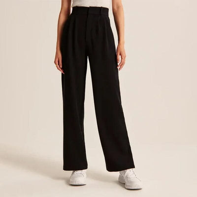 High-Waisted Wide-Leg Tailored Pants for Women