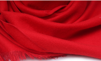 Red Cashmere Scarf | Soft & Warm Cashmere Scarf for Winter