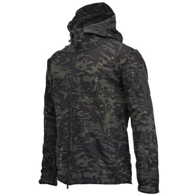 Tactical Outdoor Jacket | Durable & Weatherproof with Hooded Design