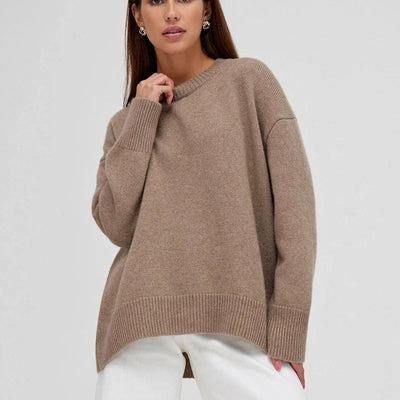 Anna Cashmere Bliss Sweater | Soft & Comfy Loose Fit