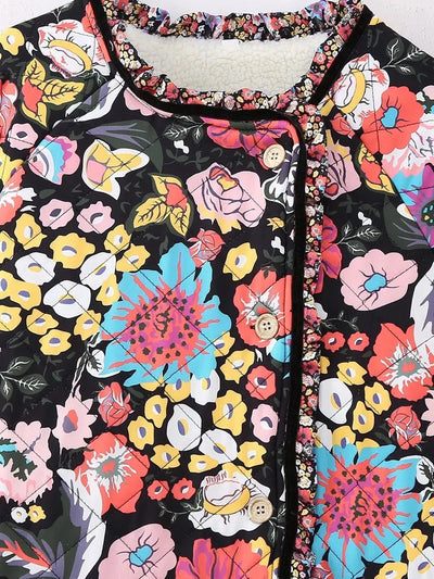 Flower Power | Vibrant Floral Print Top