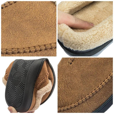 UltraComfort™ Slip-On Slippers | Super Cozy Indoor Shoes with Plush Lining