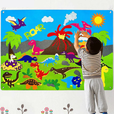 FeltPatch™ | Imaginative Learning with Animals & Nature – Felt Play Board for Kids