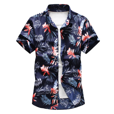 Derk Plus Size Hawaiian Shirt | Bright & Fun Tropical Print