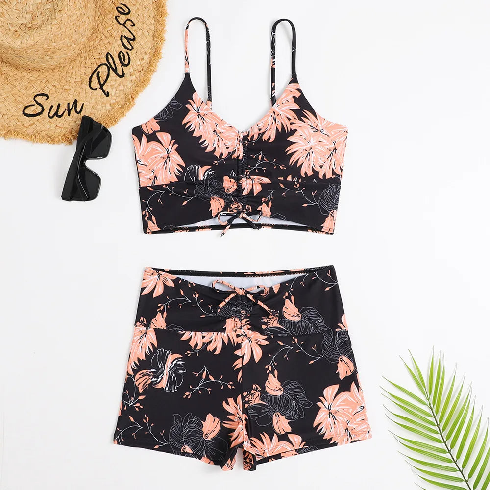 Adria Flower Power Two-Piece Bikini | Cute & Trendy