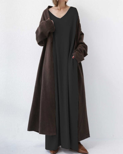 Teodora | Relaxed and Timeless Winter Pullover Dress