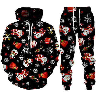 Jolly Holiday Delight Set | Cozy Men's Lounge Set