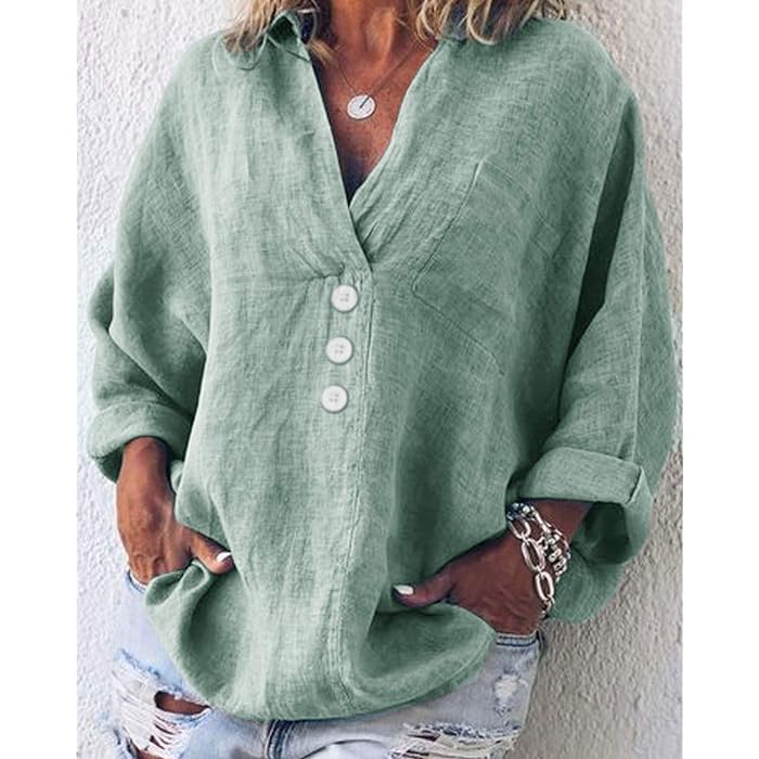 Egecin | Ibiza-Style Blouse – Bohemian Charm with Vibrant Details