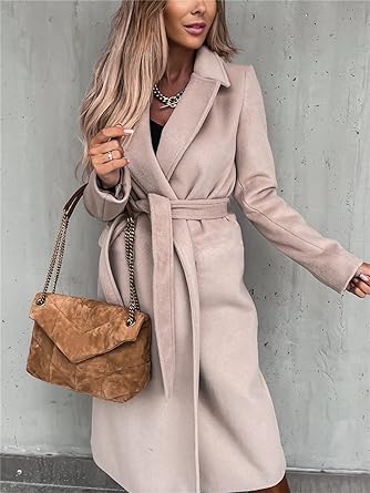 Ivana Wool Coat | Modern & Classic Long Coat