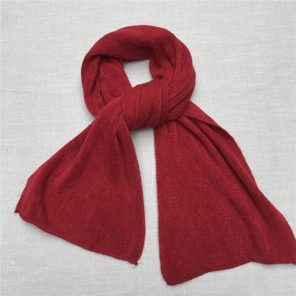 Cashmere Scarf | Warm Knitted Winter Scarf for Ultimate Comfort